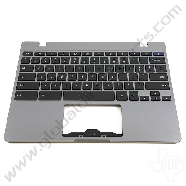 OEM Reclaimed Samsung Chromebook 4 XE310XBA Keyboard [C-Side] - Silver [BA98-01976A]