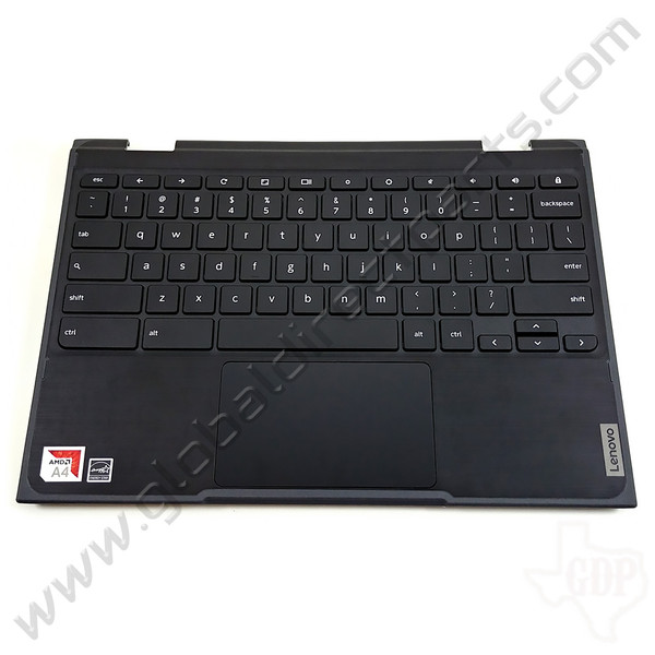 OEM Lenovo 300e Chromebook 2nd Gen 82CE Keyboard with Touchpad, without Keyboard Camera Lens [C-Side] [5CB0Z21541]