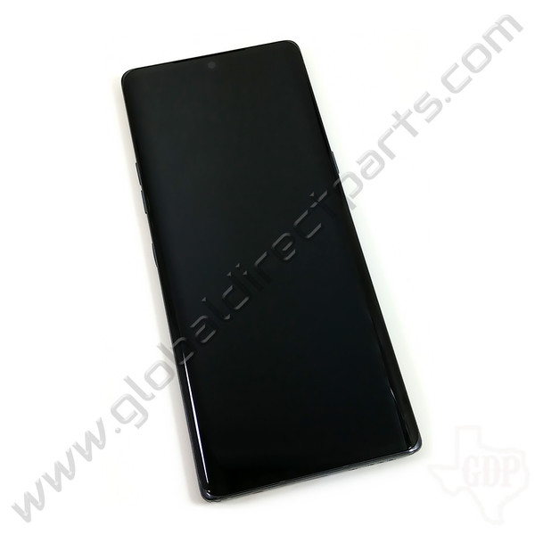 OEM LG Velvet 5G G900UM1 POLED & Digitizer Assembly with Front Housing - Gray [ACQ30274701]