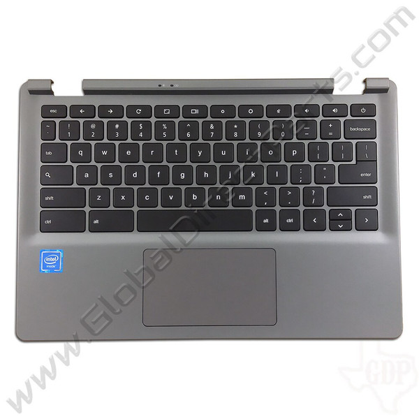 OEM Reclaimed Acer Chromebook C730 Keyboard with Touchpad [C-Side] - Black [EAZHQ008040]