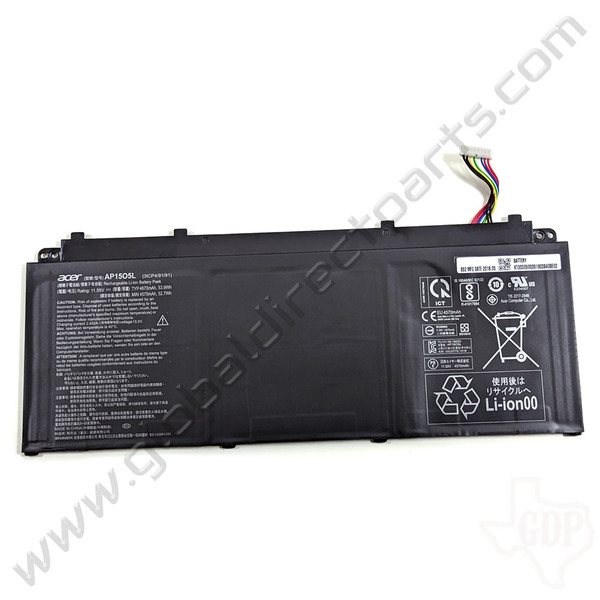 OEM Acer Chromebook Spin 15 CP315, CB514-2H Battery [AP15O5L]