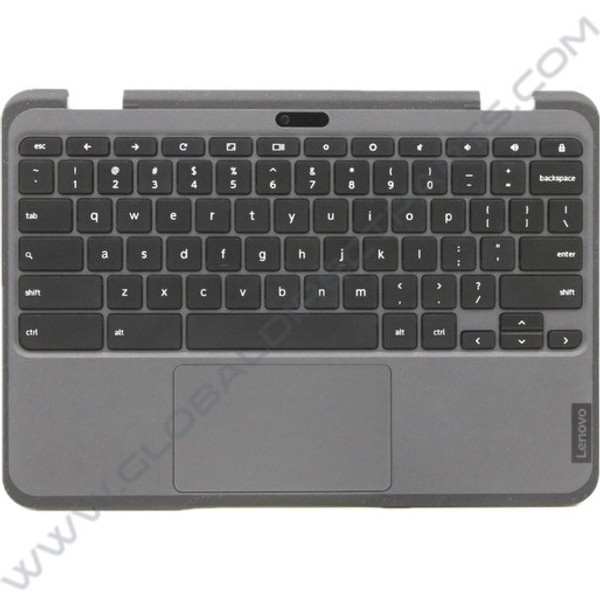 OEM Lenovo 300e Chromebook 3rd Gen 82J9 Keyboard with Touchpad & Camera Lens [C-Side] [4G LTE Version] [5M11C94763]