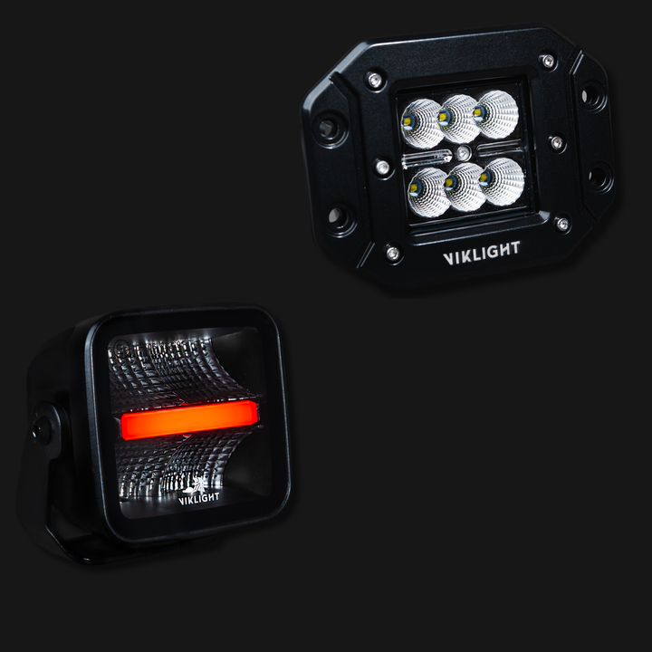 Viklight Idun Plus med positionsljus & diskreta Viklight Cubiz