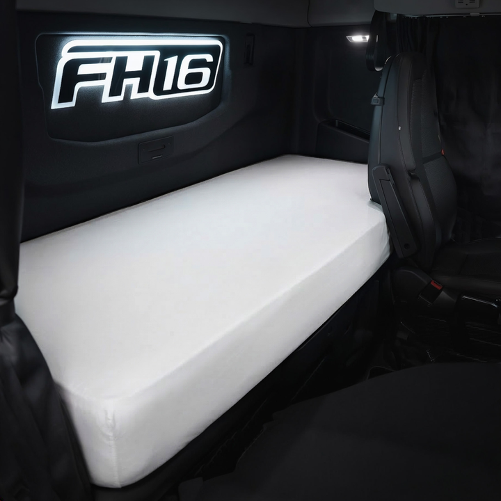 Modellanpassade Lakan för Volvo FH – 2-pack Kristallvitt