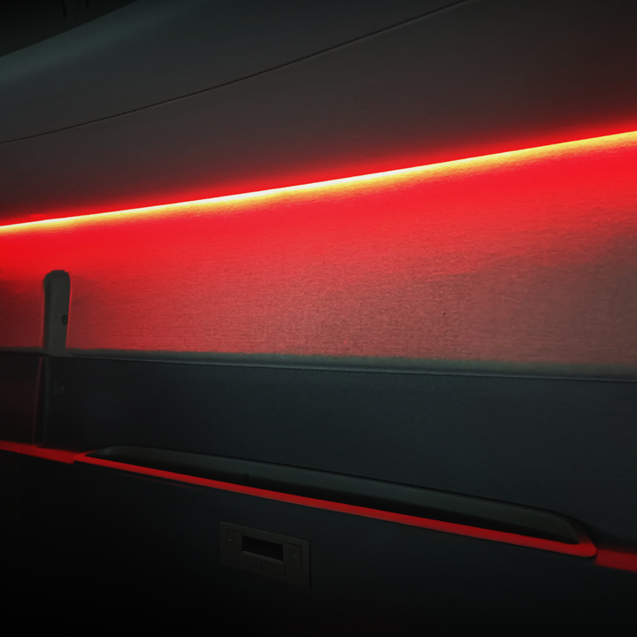 Nyhet: Ambient Lighting för hyttrygg till Volvo FH (Vit/Röd)