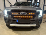 Modellanpassat fäste för två 10tum övre grill Ford Ranger Wildtrack 2024-
