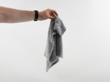 pureest No-edge mikrofiberduk 380g/m2 Grå