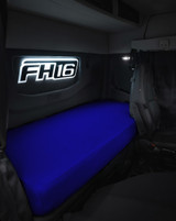  Modellanpassat lakan för Volvo FH 2-pack - Havsblå