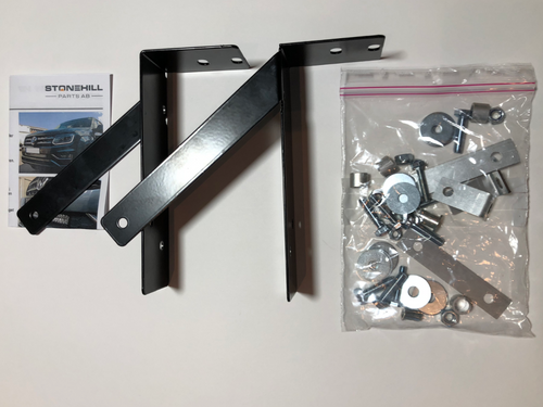 Modellanpassat fäste för 30 tum böjd LED-ramp - VW Amarok