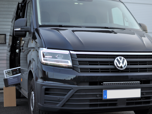 Modellanpassat fäste för 20-30tum LED-ramp - VW Crafter 2017-