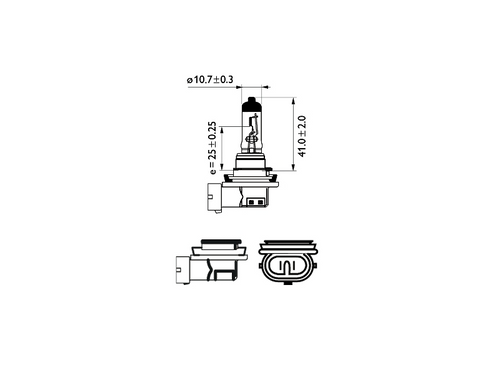 H11 Osram Night Breaker Laser 2-Pack