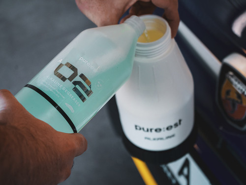 pureest A2 Alkalisk avfettning 1 liter koncentrerad