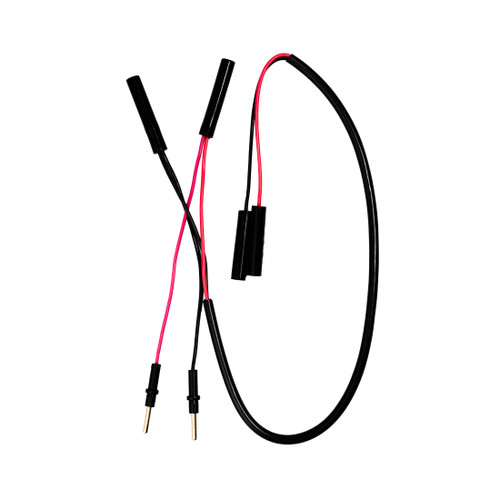 Förlängningskablage, 3x0,75mm², 1m med gjutna build-in hylsor