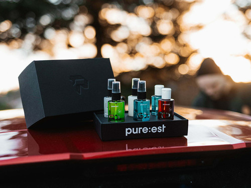 pureest 6pack med 100ml flaskor