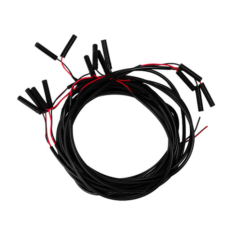 Förgreningskablage, 3x0,75mm², 1m med gjutna build-in hylsor