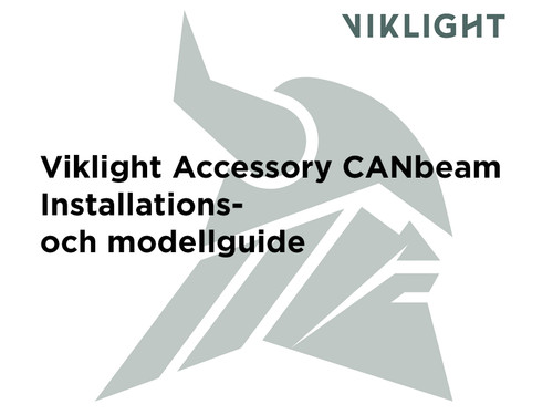 Viklight Accessory CANbeam installationsguide Viklight Accessory CANbeam installationsguide