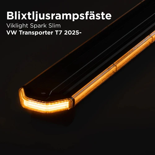 Blixtljusrampsfäste Viklight Spark-serien för Volkswagen Transporter T7 2025-