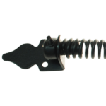 Gate closing springs