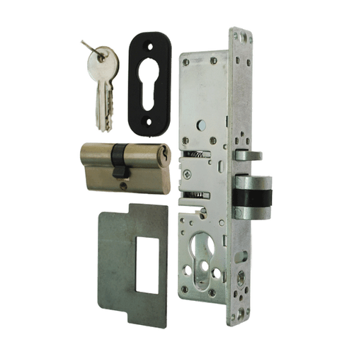 Narrow auto deadlocking latch