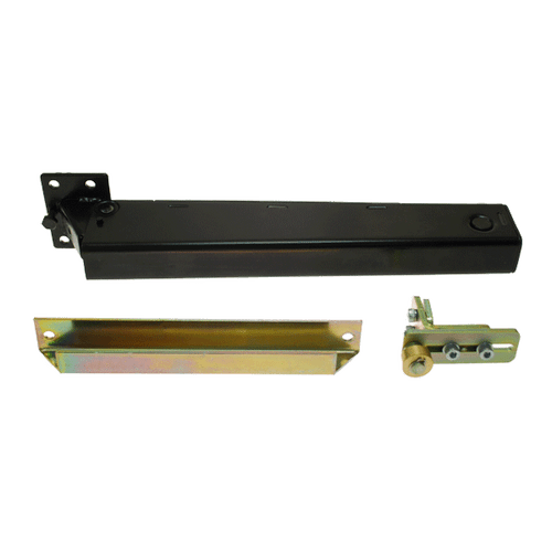 Surface mounted gate closer