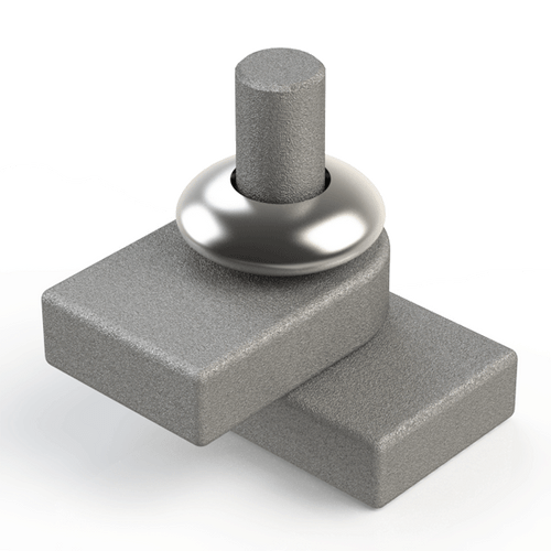 Permanent fast-fix security collars