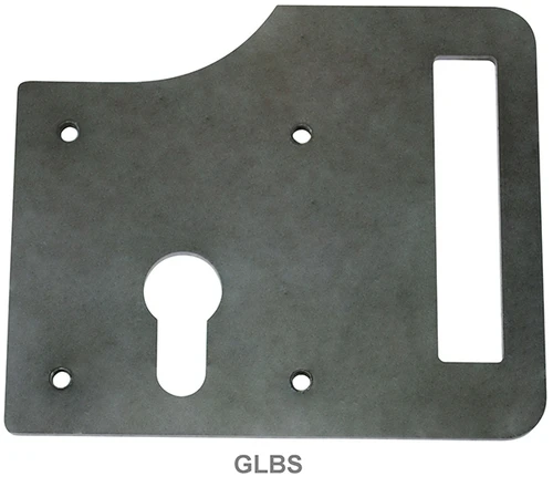 Weld-in standard lock plate for Gate Locking Bolt