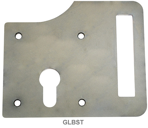 Slotted Lockplate (screw fixed) for Gate Locking Bolt