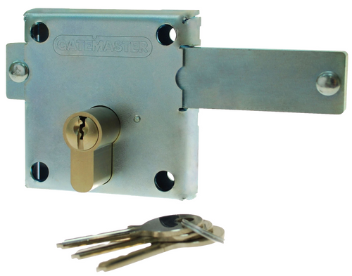 Gatemaster Locking Bolt | Outdoor Wooden Gate Lock with Keys