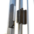 gate maglock system installed onto a metal gate