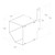 dimension drawing for rapidreset lever handle shroud
