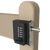 SelectPro Digital Code Lock for Wooden Gates | Double-Sided
