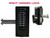 right handing image for sliding gate lock single-sided