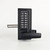 single-sided gate lock delta handle front view of product