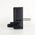 single-sided gate lock delta handle handle side view