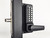 single-sided gate lock on metal post image keypad code side