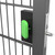 quick exit push pad on gate