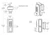 Superlock 2.0 Code Gate Lock | Quick-Exit Push Pad | Keypad Entry
