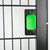 Quick-exit push pad side fitted onto metal gate