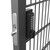 double-sided code gate lock on gate