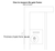 how to measure the gate frame for bolt on lock