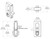 Superlock Deadlock Gate Lock | Double-Sided Key Access