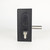 front view of deadlock key access gate lock