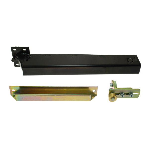 Surface mounted gate closer