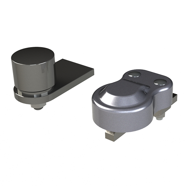 Stop Hinge with Bottom Pivot