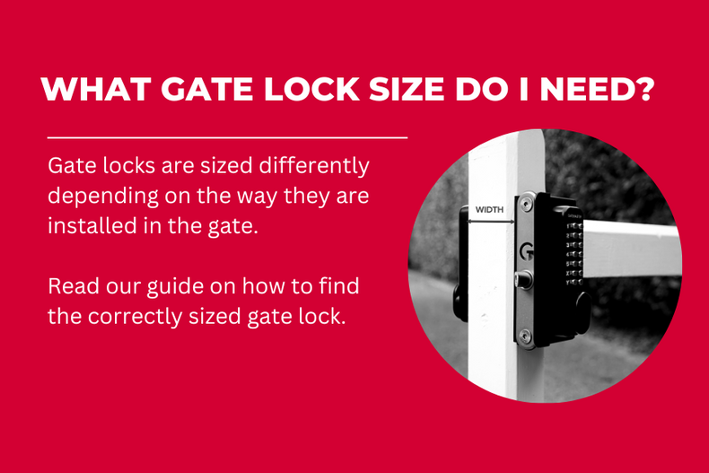 What Gate Lock Size Do I Need?
