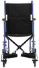 Nova aluminum transport chair front view Nova aluminum transport chair front view