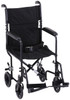 Nova aluminum transport chair in Black Nova aluminum transport chair in Black