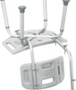 Drive RTL12202KDR Bath Chair with Back features Tool-Free Assembly