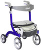 Nitro DLX rollator in blue frame color