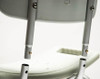 Lumex 7921KD Bath Chair features tool free removable back